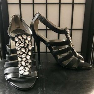 GUESS Sequin Rhinestone Heels